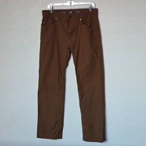 PrAna Women's Hiking Pants Brown Standard Fit Size 32/30